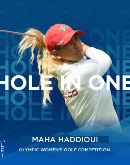 Vidéo : Maha Haddioui réalise un trou en un aux JO